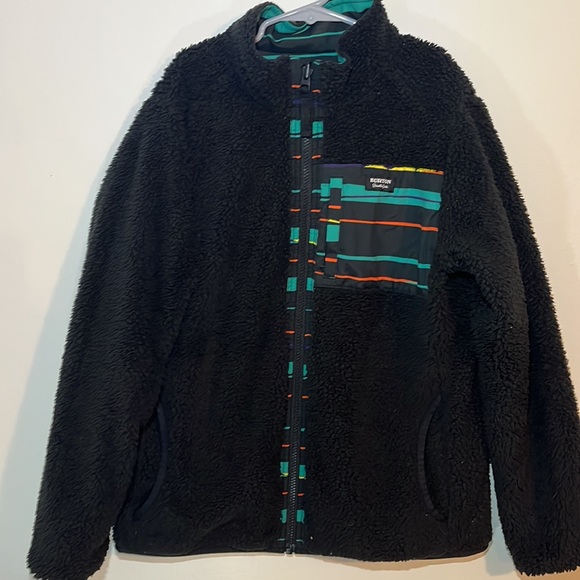 Burton Snooktwo Reversible Jacket- big kids size L - Picture 8 of 14
